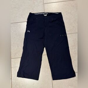 Under Armour Black Capri Pants